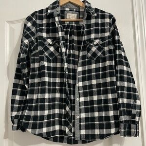 Weatherproof Plaid longsleeves flannel Buttondown Shirt Small